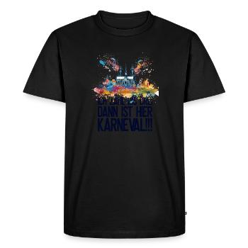 Cologne Kölle Carnaval Gebützt Kölle Alaaf Jeck Party - T-shirt Premium bio Homme - noir - Devant - Nico (187cm)