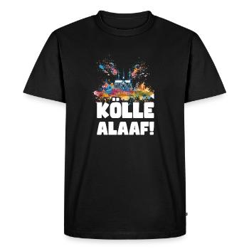 Cologne Kölle Carnaval Gebützt Kölle Alaaf Jeck Party - T-shirt Premium bio Homme - noir - Devant - Nico (187cm)