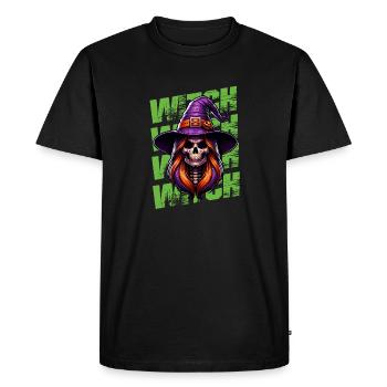 In a world full of princesses, be a witch - Men's Premium Organic T-Shirt - black - Front - Nico (187cm)