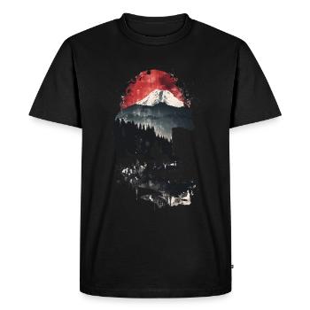 Grizzly Bear - Men's Premium Organic T-Shirt - black - Front - Nico (187cm)