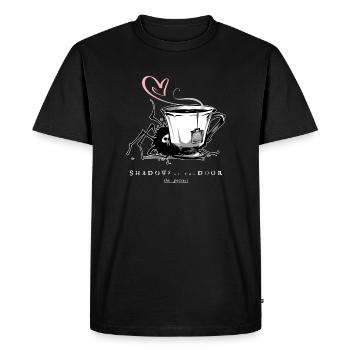 Alan the Death Spider -- Shadows at the Door - Men's Premium Organic T-Shirt - black - Front - Nico (187cm)
