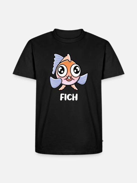 C’est un fich - T-shirt Premium bio Homme - noir