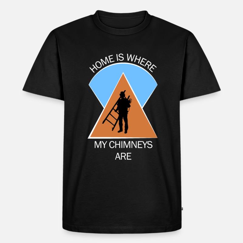 Chimney sweep chimney sweep - Men's Premium Organic T-Shirt - black
