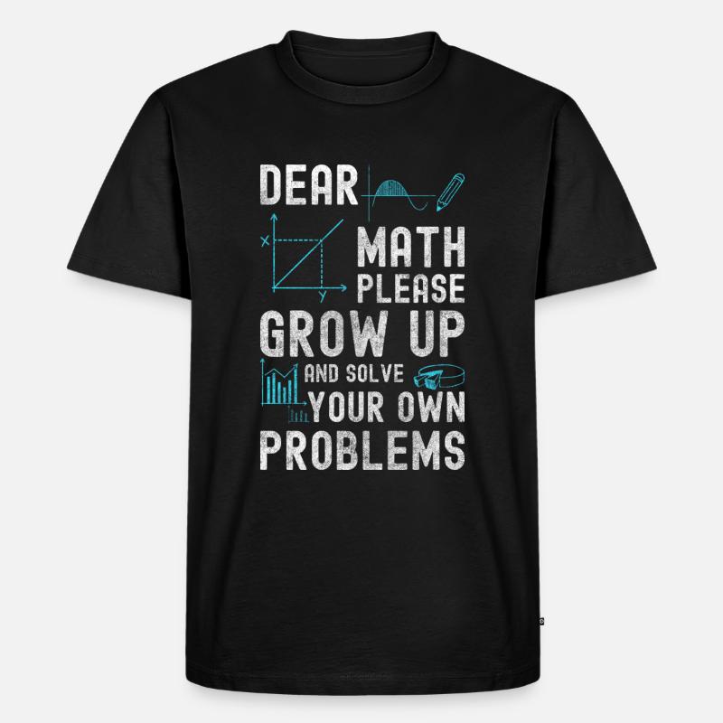 Student Learning Instructor - Men's Premium Organic T-Shirt - black