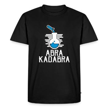 Sciences Abracadabra - Sciences - T-shirt Premium bio Homme - noir - Devant - Nico (187cm)