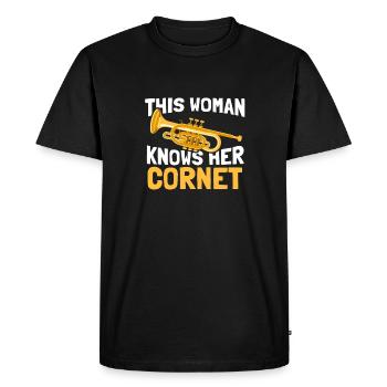Spielmannszug Fanfarenzug Clarinette Musique de cuivres - T-shirt Premium bio Homme - noir - Devant - Nico (187cm)