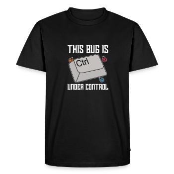 Programmer Coder Software Developer - Men's Premium Organic T-Shirt - black - Front - Nico (187cm)