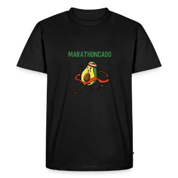 Ultramarathon 100 kilometers Ultrarunning - Men's Premium Organic T-Shirt - black - Front - Nico (187cm)