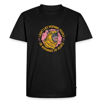 Deutscher Schäferhund Berger allemand - T-shirt Premium bio Homme - noir - Devant - Nico (187cm)