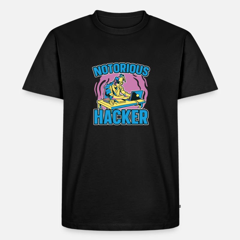 Programmeur Coder Développeur de logiciels - T-shirt Premium bio Homme - noir