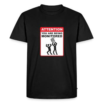 Programmer Coder Software Developer - Men's Premium Organic T-Shirt - black - Front - Nico (187cm)