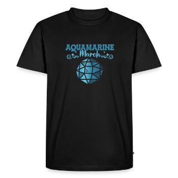 Pierres précieuses - T-shirt Premium bio Homme - noir - Devant - Nico (187cm)