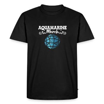 Pierres précieuses - T-shirt Premium bio Homme - noir - Devant - Nico (187cm)