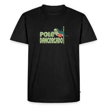 Pole Dance Pole Fitness - T-shirt Premium bio Homme - noir - Devant - Nico (187cm)