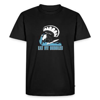 Kitesurf Kiteboard Kite Kite Kiten - T-shirt Premium bio Homme - noir - Devant - Nico (187cm)