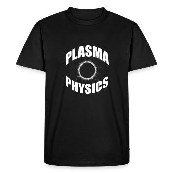Physicien physicien - T-shirt Premium bio Homme - noir - Devant - Nico (187cm)