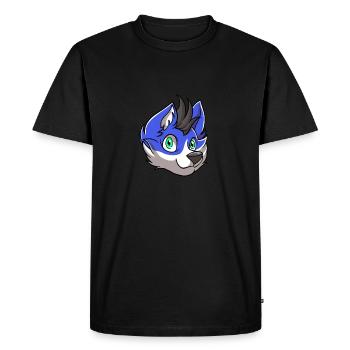 Furry Fandom Fursuits - Men's Premium Organic T-Shirt - black - Front - Nico (187cm)