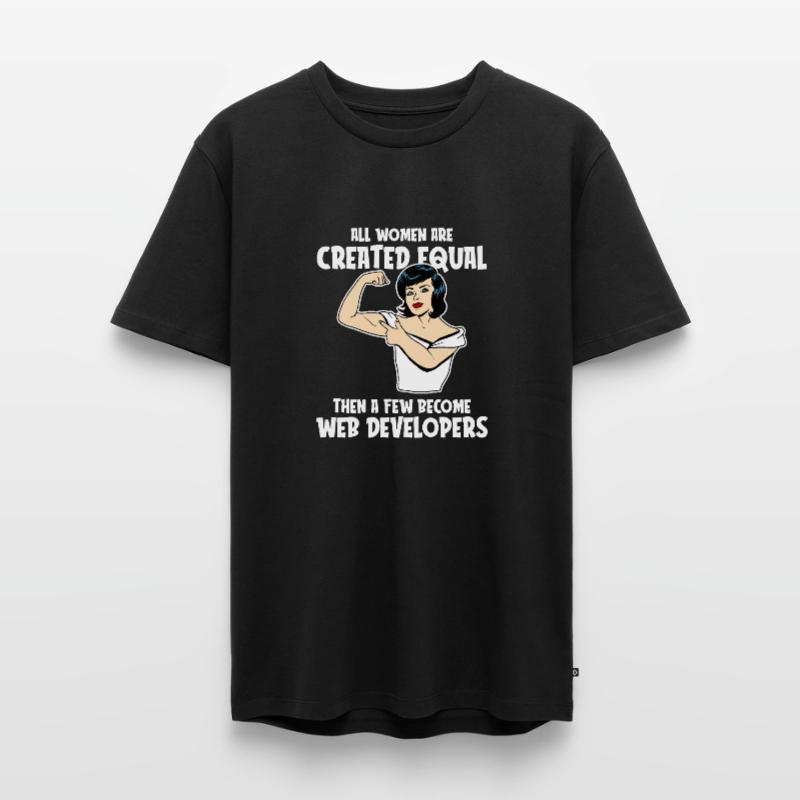 Web Entwickler Webdeveloper Web-Entwickler Männer Premium Bio T-Shirt