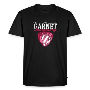 Des prospecteurs à la recherche d’un trésor - T-shirt Premium bio Homme - noir - Devant - Nico (187cm)
