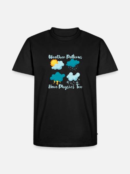 Physics Phyiker Applied Physics - Men's Premium Organic T-Shirt - black