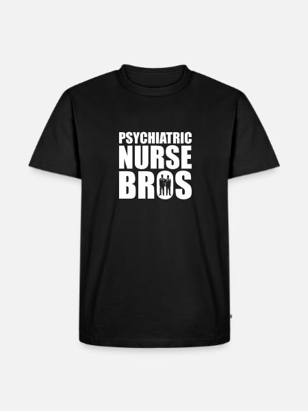 Krankenschwester - Männer Premium Bio T-Shirt - Schwarz