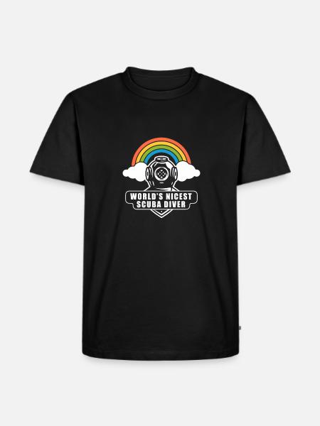Diving Divers Commercial Diving - Men's Premium Organic T-Shirt - black