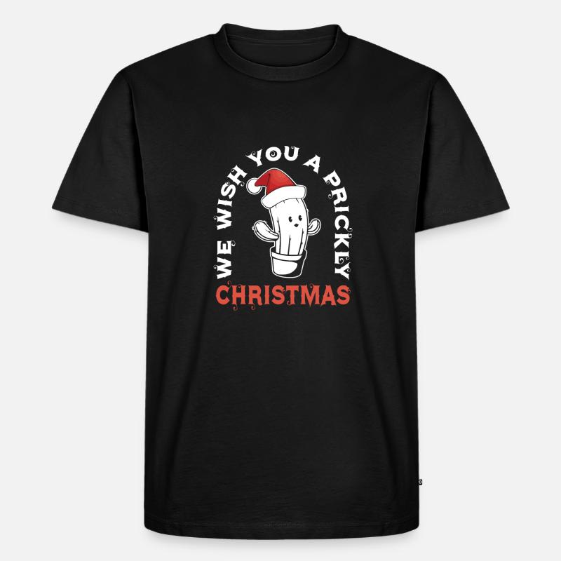 Jardin de cactus - T-shirt Premium bio Homme - noir