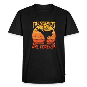 Taekwondo Mama - T-shirt Premium bio Homme - noir - Devant - Nico (187cm)