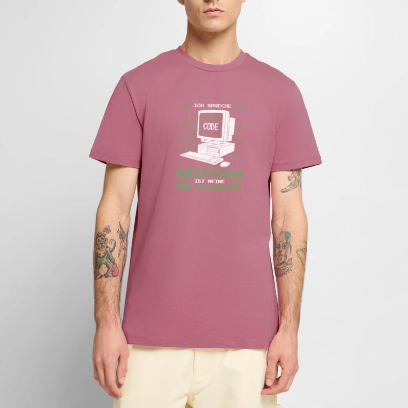 Entwickler Coder Programmierer Lustig Männer Premium Bio T-Shirt