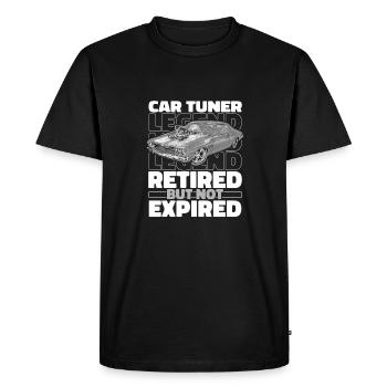 Tuner Tuner de tournevis Retraité - T-shirt Premium bio Homme - noir - Devant - Nico (187cm)