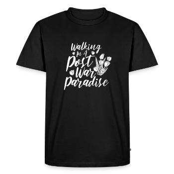 Tulipes Tulipes - T-shirt Premium bio Homme - noir - Devant - Nico (187cm)