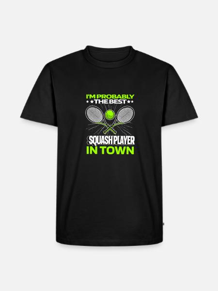 Squash at its best - Men's Premium Organic T-Shirt - black