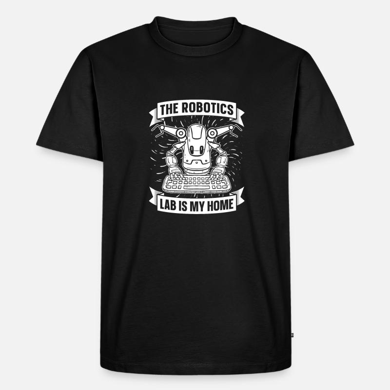 Robotics Ai Robot Lab - Men's Premium Organic T-Shirt - black