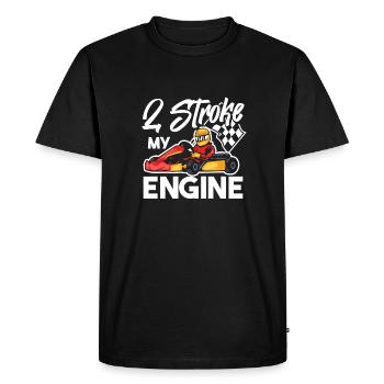 Go Kart Karting Karting Karting Driver Funny - T-shirt Premium bio Homme - noir - Devant - Nico (187cm)