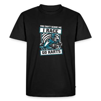 Go Kart Karting Karting Karting Driver Funny - T-shirt Premium bio Homme - noir - Devant - Nico (187cm)