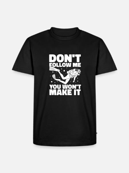 Diving Diver Commercial Diving - Men's Premium Organic T-Shirt - black