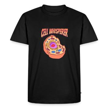 Biology Biologist Humor Molecular Biologist - Men's Premium Organic T-Shirt - black - Front - Nico (187cm)
