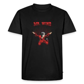 Indoor Skydiving Cool Indoor Fallschirmspringen - Men's Premium Organic T-Shirt - black - Front - Nico (187cm)