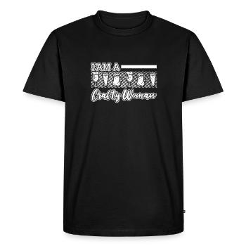 Bière artisanale Bière artisanale Bière drôle - T-shirt Premium bio Homme - noir - Devant - Nico (187cm)