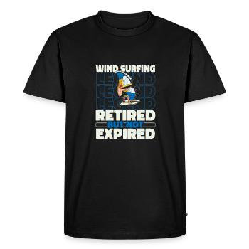 Wing Surf Wing Foil retiré - T-shirt Premium bio Homme - noir - Devant - Nico (187cm)