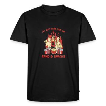 Train de ventilateur Spielmannszug Cool - T-shirt Premium bio Homme - noir - Devant - Nico (187cm)