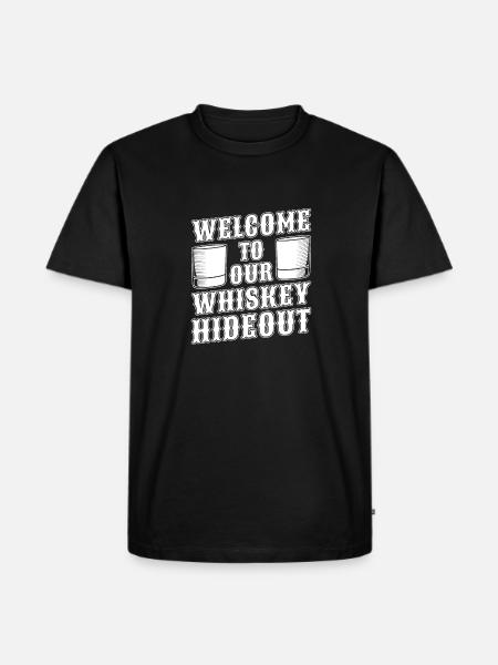 Whisky Whiskey - Men's Premium Organic T-Shirt - black