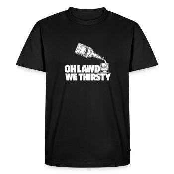 Whisky Whiskey - T-shirt Premium bio Homme - noir - Devant - Nico (187cm)