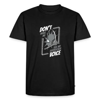 Emergency Call Control Center Operations Center Witzig - Men's Premium Organic T-Shirt - black - Front - Nico (187cm)