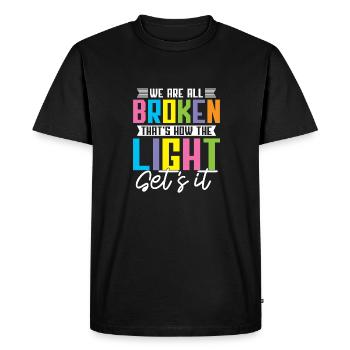 Psychologie Psychologue Bunt - T-shirt Premium bio Homme - noir - Devant - Nico (187cm)