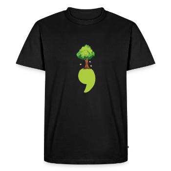 Psychologue Psychologue Mignon - T-shirt Premium bio Homme - noir - Devant - Nico (187cm)