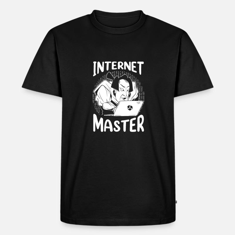 Web Developer Web Developer - Men's Premium Organic T-Shirt - black