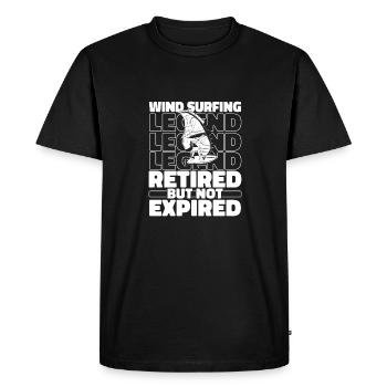 Wing Surf Wing Foil retiré - T-shirt Premium bio Homme - noir - Devant - Nico (187cm)