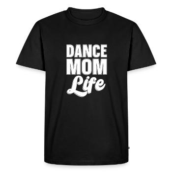 Maman Mère Vie Danse Mère Danse Maman Vie - T-shirt Premium bio Homme - noir - Devant - Nico (187cm)