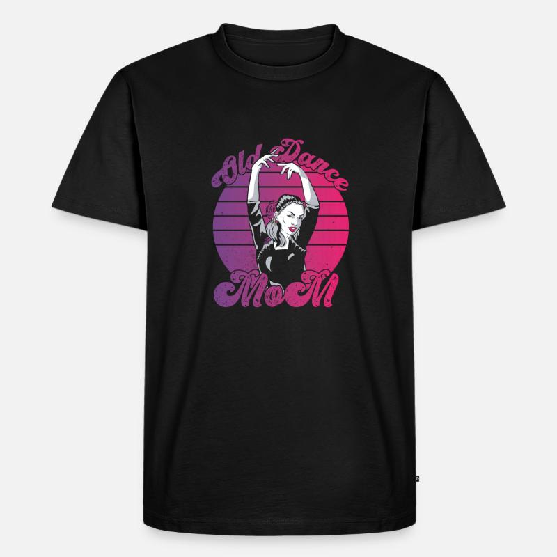 Mom Mutter Mutter Tanz Mutter - Männer Premium Bio T-Shirt - Schwarz